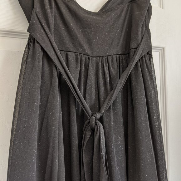 Jessica size 6 Black sparkle dress - Picture 6 of 7